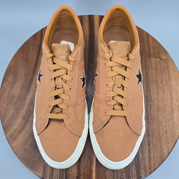 Converse One Star Pro Ox Shoes Mens 10 Brown Low Top Lace Up Athletic Sneakers main image 6